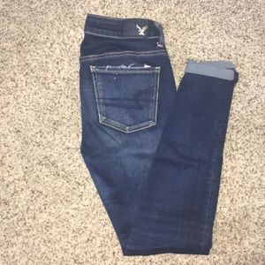 American eagle skinny jeans!!